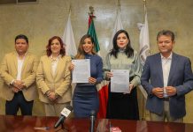 Firman convenio de colaboración Congreso del Estado e ISTAI