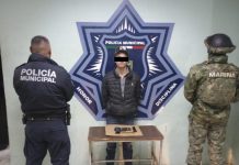 APREHENDE SSPM A DOS SUJETOS CON ARMA DE FUEGO Y OBJETO PUNZOCORTANTE