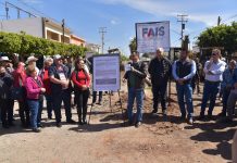 DA BANDERAZO ALCALDE A OBRA DE PAVIMENTACIÓN E INFRAESTUCTURA HIDROSANITARIA EN PASEO LAS PALMAS