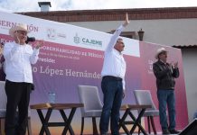 CAJEME A GUSTO CON LA GIRA DE TRABAJO DE ADÁN AUGUSTO LÓPEZ Y ALFONSO DURAZO MONTAÑO