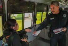 POLICÍA MUNICIPAL FORTALECE ACCIONES PREVENTIVAS EN TRANSPORTE PÚBLICO.