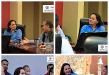 Refrenda Gabriela Martínez coordinación con DRRY en reunión con senador de Hidalgo.