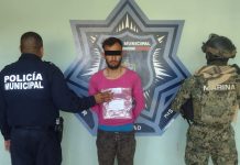 DETIENE LA SSPM A HOMBRE CON DOSIS DE CRISTAL