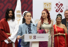 Semana Santa en Iztapalapa ya es Patrimonio Cultural Inmaterial de nuestro país: Sheinbaum