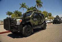 SEDENA ENVIA PERSONAL Y EQUIPAMIENTO PARA REFUERZO DE LA SEGURIDAD EN CAJEME