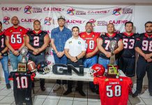 PONEN EN ALTO EL NOMBRE DE CAJEME EN FÚTBOL AMERICANO