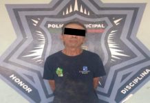 CAPTURA POLICÍA MUNICIPAL A HOMBRE POR PRESUNTO DELITO DE VIOLENCIA FAMILIAR