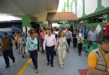 CONSTATA ALCALDE MEJORAS EN EMBELLECIMIENTO Y FUNCIONALIDAD DE CENTRAL DE AUTOBUSES