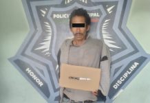 SOMETEN Y APREHENDEN AGENTES DE LA SSPM A SUJETO QUE INTENTÓ PRIVAR DE LA VIDA A SU PAREJA