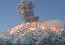 ACTIVAN PLAN DN-III-E EN FASE DE PREVENCIÓN EN PUEBLA POR INTENSA ACTIVIDAD DEL POPOCATÉPETL