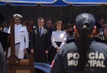 CON HONORES DESPIDEN AL POLICÍA VALDEZ PICOS VÍCTOR HUGO