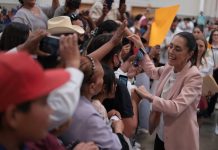 CLAUDIA SHEINBAUM DA CONFERENCIA ANTE MÁS DE 10 MIL CHIHUAHUENSES