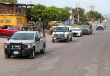 IMPORTANTE DECOMISO DE ARMAS EQUIPO TACTICO Y DROGRAS EN CAJEME