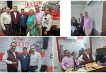 RECIBEN COMPAÑEROS TRABAJADORES CON ENTUSIASMO LA VISITA DE FRANCISCO CONTRERAS VERGARA