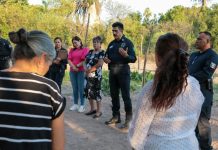 VISITA POLICÍA MUNICIPAL A CIUDADANOS DE LA COMISARÍA DE PROVIDENCIA