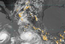 #ALERTA | BEATRIZ, DE CATEGORÍA 1, SE LOCALIZA A 100 KILÓMETROS DE LA COSTA MEXICANA