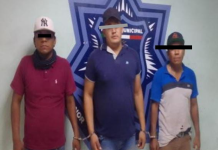 CAPTURA SSPM A 3 HOMBRES POR ROBO DE VEHÍCULO LIGERO