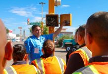 CAPACITAN EN PRÁCTICAS DE VIALIDAD A CADETES DE LA POLICÍA MUNICIPAL