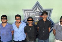 CAPTURA SSPM Y MARINA A CINCO GENERADORES DE VIOLENCIA EN CAJEME