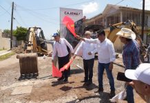 ARRANCA OBRA DE REHABILITACIÓN DE CRUCERO CON CONCRETO HIDRÁULICO EN CALLE TABASCO Y JUAN DE LA BARRERA