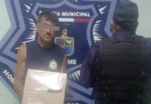 APREHENDE SSPM A SUJETO POR PORTACIÓN DE ARMA PROHIBIDA