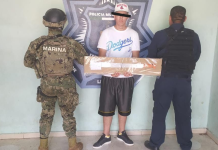 DETIENE SSPM A SUJETO CON MACHETE EN LA LIBERTAD