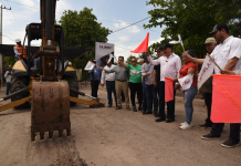INICIA OBRA DE PAVIMENTACIÓN EN CALLE BENITO JUÁREZ