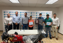 ENTREGA PREMIOS DEL MES DEL PADRE EL OOMAPAS DE CAJEME