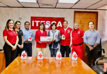 ENTREGA ITESCA IMPORTANTE DONATIVO A CRUZ ROJA