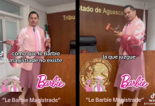 VIRAL | ‘Y LA QUE JUZGUE’, OCIEL BAENA PRESENTA ‘BARBIE MAGISTRADE’
