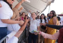 Sacamos 11 mil jóvenes de la delincuencia con actividades culturales y construimos 294 centros comunitarios: destacó Claudia Sheinbaum en Baja California