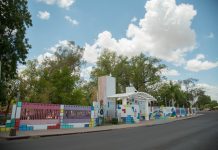 CONCLUYEN TRABAJOS DE LIMPIEZA EN PARQUE INFANTIL OSTIMURI