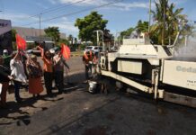 ALCALDE DA INICIO A OBRA DE PAVIMENTACIÓN EN LA CALLE SINALOA