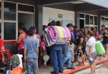 COBACH DE PUEBLO YAQUI FUE HABILITADO COMO ALBERGUE