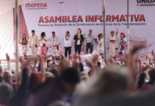 EL TRIUNFO DE DELFINA GÓMEZ MUESTRA LO QUE ES IRREVERSIBLE, LA CONTINUIDAD DE LA 4T Y QUE ES TIEMPO DE MUJERES: CLAUDIA SHEINBAUM