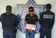 ARRESTAN A HOMBRE POR PORTACIÓN DE ARMA BLANCA