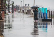 HILARY SE MANTIENE EN TIERRA; PROVOCA FUERTES LLUVIAS EN LA PENÍNSULA DE BAJA CALIFORNIA Y EL NOROESTE DE MÉXICO