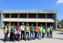 SE UNE ITESCA AL SIMULACRO NACIONAL DE EVACUACIÓN