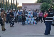 PROGRAMAS PREVENTIVOS ESTATAL Y MUNICIPAL DONAN PINTURAS A CASA DEL ABUELO CONTENTO