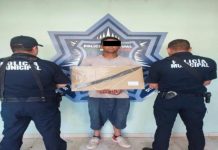 CAPTURA SSPM A DOS PERSONAS POR DELITOS DE ARMA PROHIBIDA Y MOTOCICLETA ROBADA