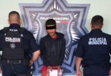 CAPTURA GRUPO DE INVESTIGACIÓN CRIMINAL DE LA SSPM A SUJETO CON CRISTAL