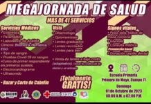 LLEVARÁN SERVICIOS MÉDICOS CON MEGAJORNADA DE LA SALUD