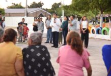 AVANZA JUNTOS POR CAJEME CON REHABILITACIÓN DE PARQUE EN LA PRIMERO DE MAYO