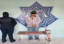 CAPTURA SSPM A HOMBRE POR ROBO A COMERCIO EN EJIDO ÁLVARO OBREGÓN