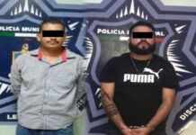 CAPTURAN SSPM A DOS SUJETOS POR PRESUNTO DELITO DE LESIONES