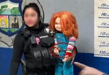 Arrestan a muñeco Chucky en Coahuila porque su dueño lo usaba para atemorizar