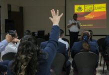 IMPARTE SSPM CURSO A CFE SOBRE PREVENCIÓN DE ACCIDENTES Y CULTURA DE LA VIALIDAD