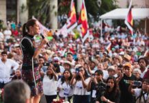 ’’Que se oiga en Guerrero, que se oigan en todo México y que se oiga en todo el mundo, no hay marcha atrás en la Cuarta Transformación’’: Claudia Sheinbaum desde Chilpancingo, Guerrero