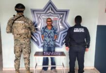 CAPTURA POLICÍA MUNICIPAL A SUJETO CON CRISTAL