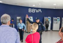 INTENSIFICA SSPM ACCIONES PREVENTIVAS EN EL EXTERIOR DE INSTITUCIONES BANCARIAS